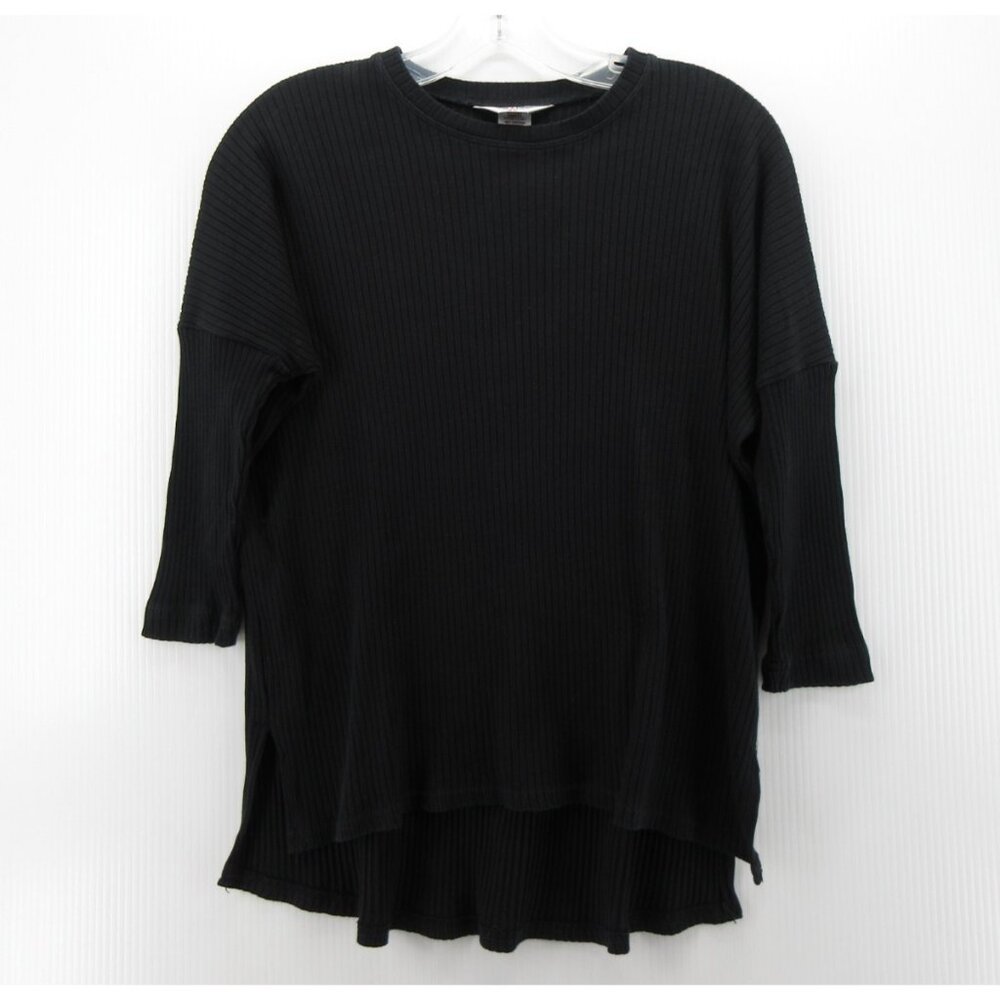 Hard Tail Forever Sweater XS Pullover Ribbed Stretch Hi Low USA